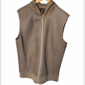 Vintage Mesh Vest Hoodie
